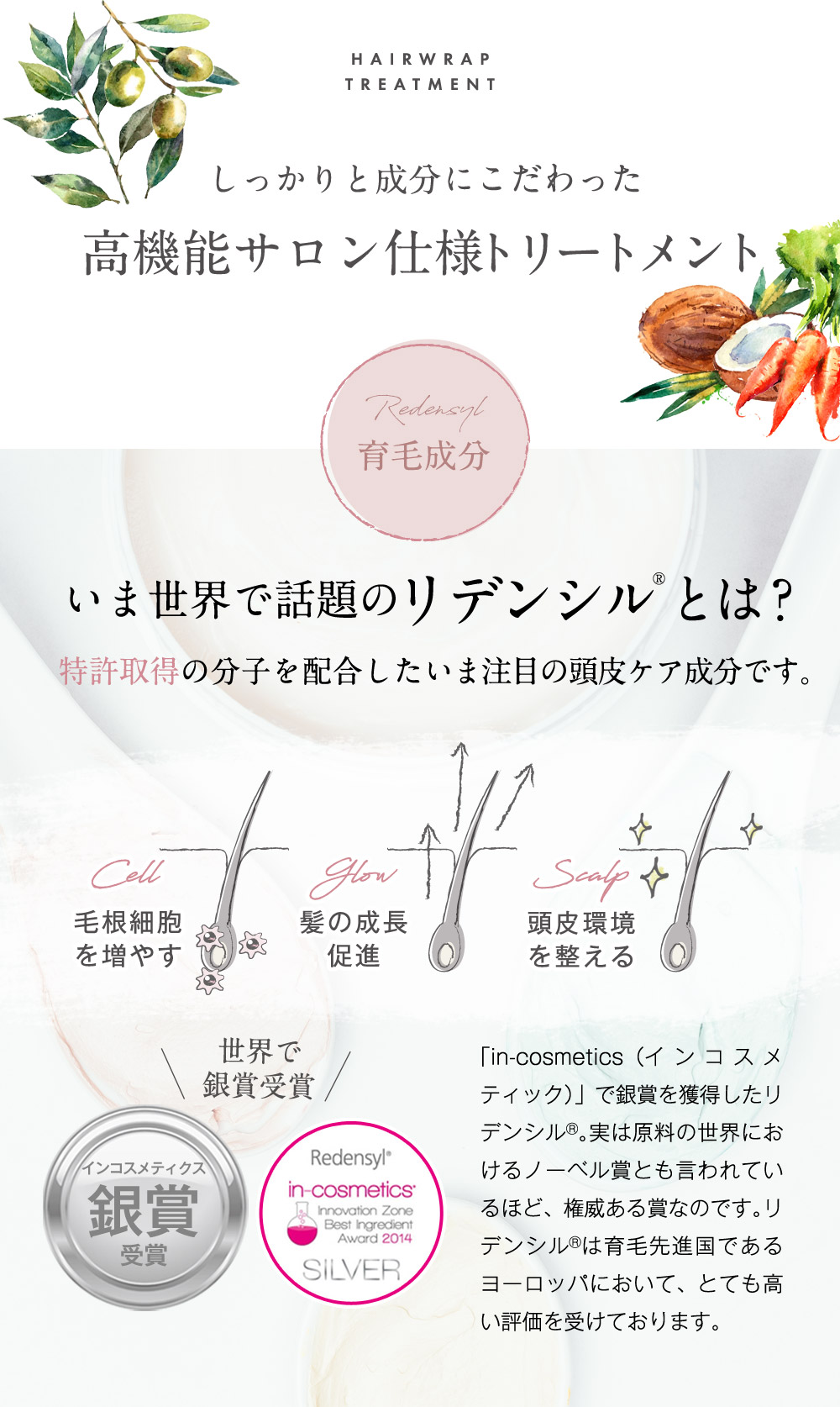 日本初！クレムドアンヘアラップトリートメントProduceby住谷杏奈